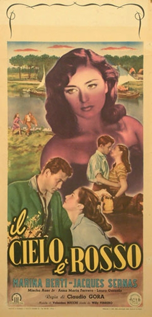 Il cielo &egrave; rosso - Italian Movie Poster (thumbnail)