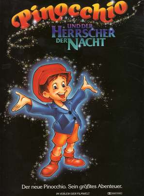 Pinocchio and the Emperor of the Night - German Movie Poster (thumbnail)