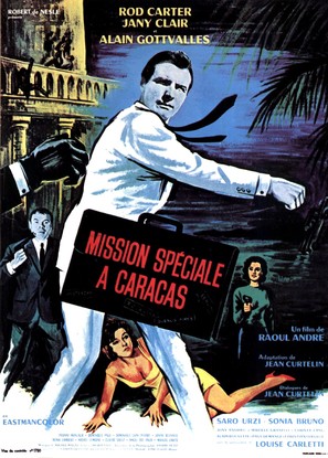 Mission sp&eacute;ciale &agrave; Caracas - French Movie Poster (thumbnail)