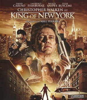 King of New York - German Movie Cover (thumbnail)