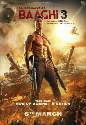 Baaghi 3 - Indian Movie Poster (thumbnail)