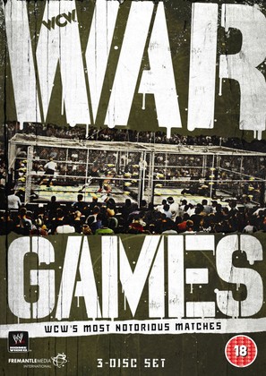 WWE: The Best of WarGames - British DVD movie cover (thumbnail)