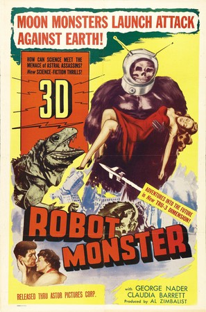 Robot Monster - Theatrical movie poster (thumbnail)