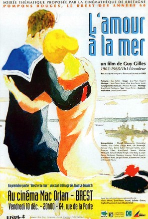 L&#039;amour &agrave; la mer - French Movie Poster (thumbnail)