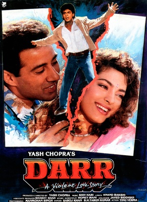 Darr - Indian Movie Poster (thumbnail)