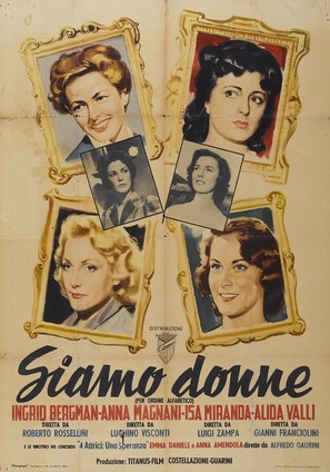 Siamo donne - Italian Movie Poster (thumbnail)