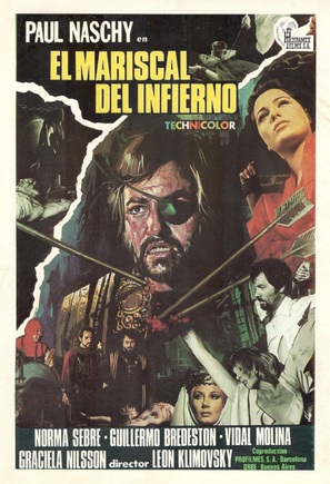 El mariscal del infierno - Spanish Movie Poster (thumbnail)