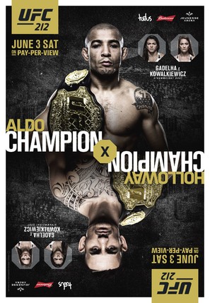 UFC 212: Aldo vs. Holloway - Movie Poster (thumbnail)