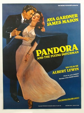 Pandora and the Flying Dutchman - French Movie Poster (thumbnail)