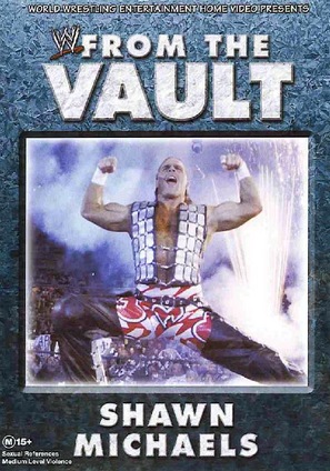 WWE from the Vault: Shawn Michaels - Australian DVD movie cover (thumbnail)