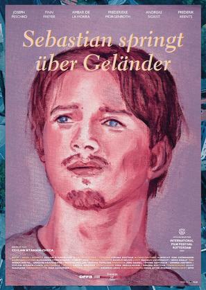 Sebastian springt &uuml;ber Gel&auml;nder - German Movie Poster (thumbnail)