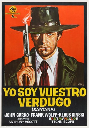 Sono Sartana, il vostro becchino - Spanish Movie Poster (thumbnail)