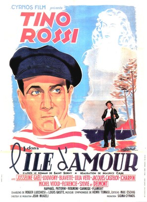 L&#039;&icirc;le d&#039;amour - French Movie Poster (thumbnail)