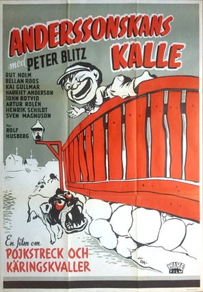 Anderssonskans Kalle - Swedish Movie Poster (thumbnail)