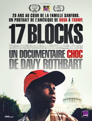 17 Blocks - French Movie Poster (thumbnail)