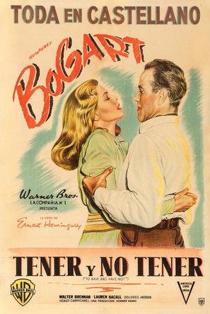 To Have and Have Not - Argentinian Movie Poster (thumbnail)