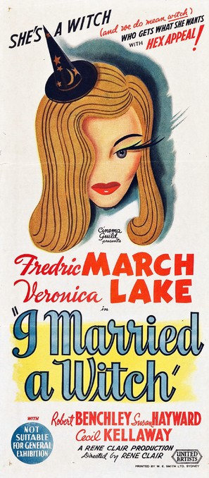 I Married a Witch - Australian Movie Poster (thumbnail)