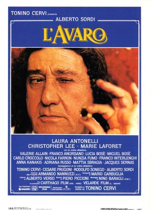 L&#039;avaro - Italian Movie Poster (thumbnail)