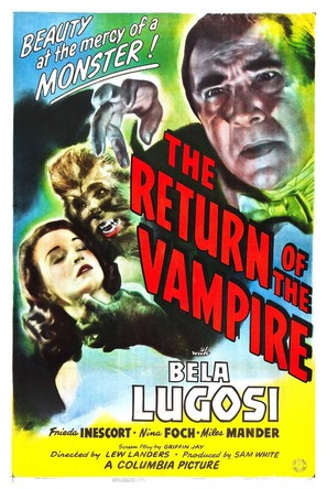 The Return of the Vampire - Movie Poster (thumbnail)