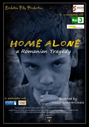 Home Alone - A Romanian Tragedy - Romanian Movie Poster (thumbnail)
