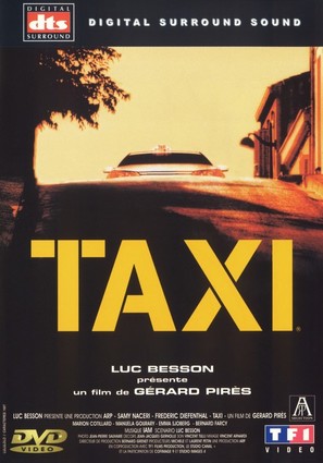 Taxi - French DVD movie cover (thumbnail)