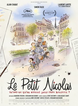Le Petit Nicolas - Qu&#039;est-ce qu&#039;on attend pour &ecirc;tre heureux ? - French Movie Poster (thumbnail)