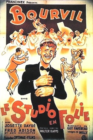 Studio en folies - French Movie Poster (thumbnail)