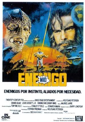 Enemy Mine - Spanish Movie Poster (thumbnail)