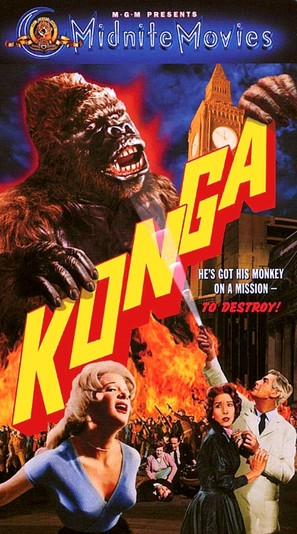 Konga - VHS movie cover (thumbnail)