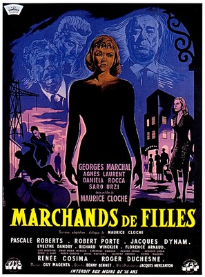 Marchands de filles - French Movie Poster (thumbnail)