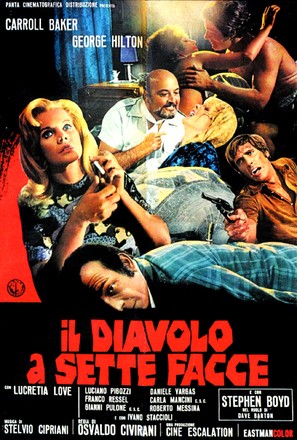 Il diavolo a sette facce - Italian Movie Poster (thumbnail)