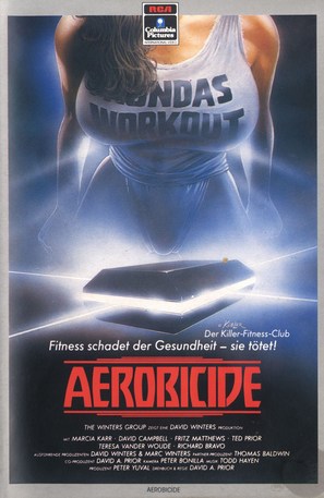 Killer Workout - German Movie Cover (thumbnail)