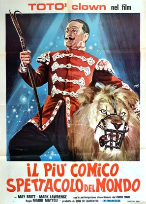 Il pi&ugrave; comico spettacolo del mondo - Italian Movie Poster (thumbnail)