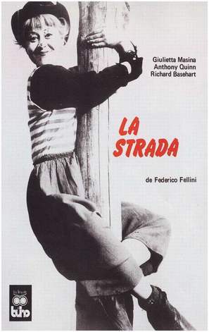 La strada - Spanish Movie Cover (thumbnail)