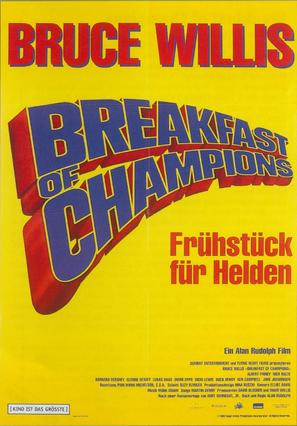 Breakfast Of Champions - German Movie Poster (thumbnail)