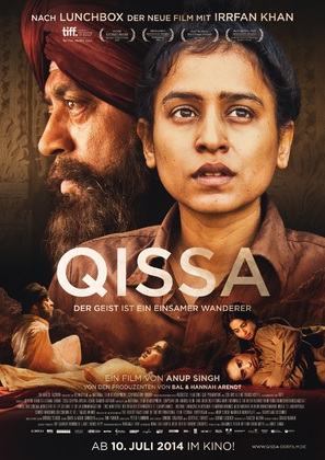 Qissa: The Tale of a Lonely Ghost - German Movie Poster (thumbnail)