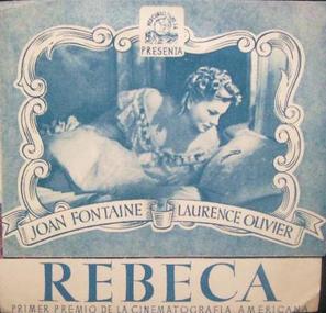 Rebecca - Spanish Movie Poster (thumbnail)