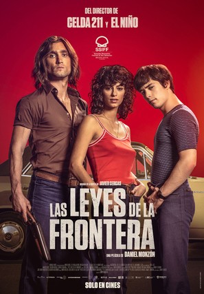 Las leyes de la frontera - Spanish Movie Poster (thumbnail)