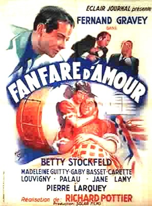 Fanfare d&#039;amour - French Movie Poster (thumbnail)