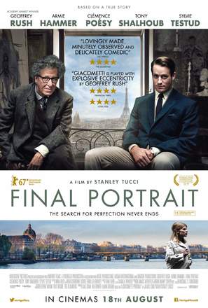 Final Portrait - British Movie Poster (thumbnail)