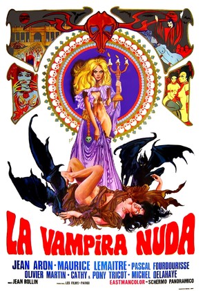 La vampire nue - Italian Movie Poster (thumbnail)