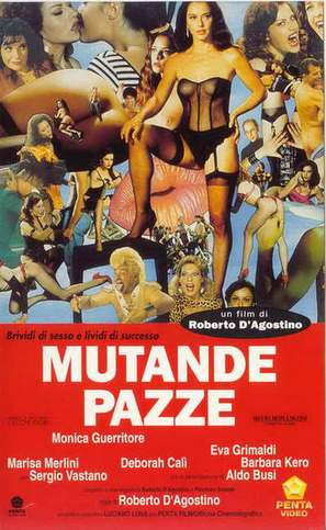 Mutande pazze - Italian VHS movie cover (thumbnail)