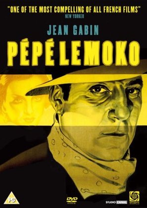 P&eacute;p&eacute; le Moko - British DVD movie cover (thumbnail)