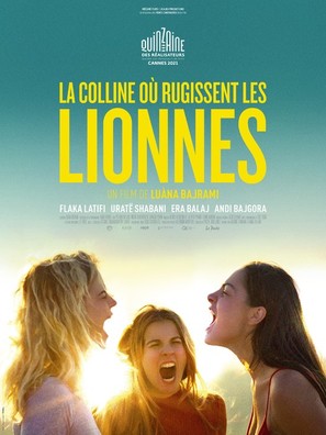 La colline o&ugrave; rugissent les lionnes - French Movie Poster (thumbnail)