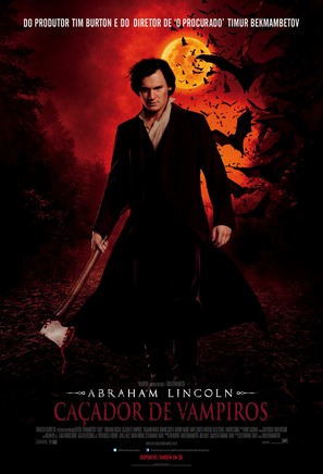 Abraham Lincoln: Vampire Hunter - Brazilian Movie Poster (thumbnail)