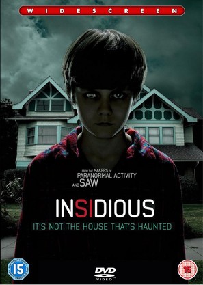 Insidious - British DVD movie cover (thumbnail)