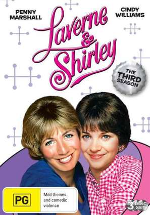 &quot;Laverne &amp; Shirley&quot; - Australian DVD movie cover (thumbnail)
