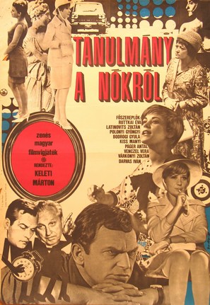 Tanulm&aacute;ny a n&ouml;kr&ouml;l - Hungarian Movie Poster (thumbnail)