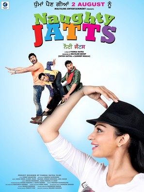 Naughty Jatts - Indian Movie Poster (thumbnail)