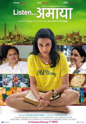 Listen Amaya - Indian Movie Poster (thumbnail)